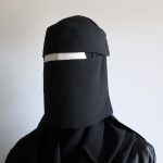 Forehead Niqab (Black)