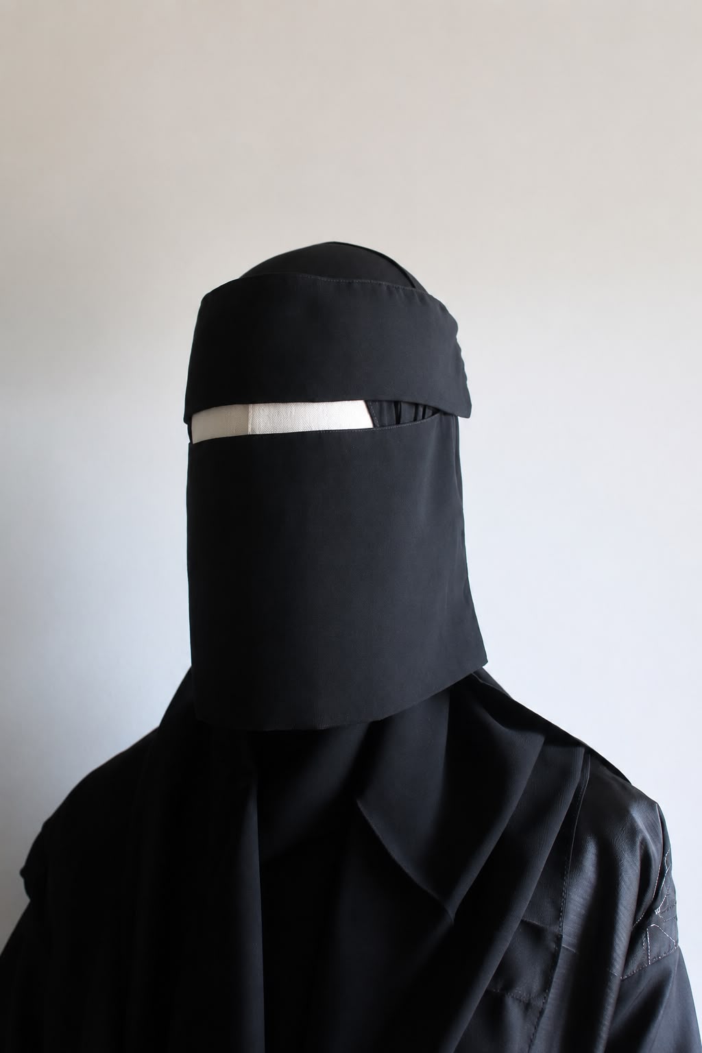 WhatsApp Image 2026-08-01 at 1.54.45 AM Forehead Niqab (Black) - Image 1