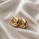 Classic Gold Hoop Earring