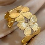 Gold Butterfly Cuff