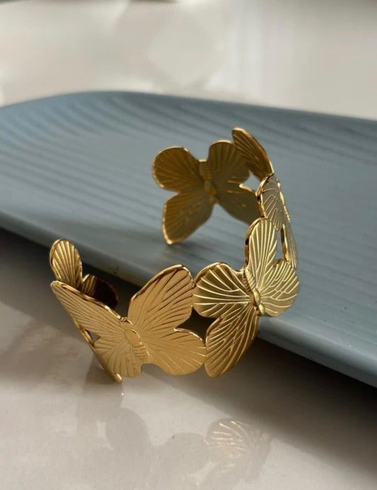 Gold Floral Cuff Gold Floral Cuff - Image 1
